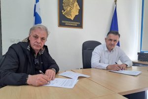 Υπογράφηκε η σύμβαση «Βελτίωση οδικής ασφάλειας Π.Ε. Κοζάνης» από τον Γ. Κασαπίδη